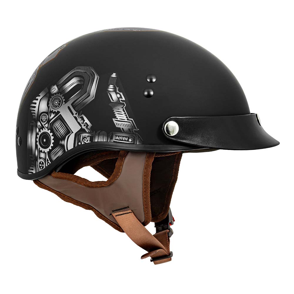 V58 Cruiser Red Skull / Matte