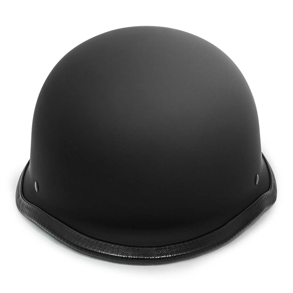 V75 German Style Motorcycle Half Helmet Open Face Cruiser Chopper Biker Skull Cap Helmet