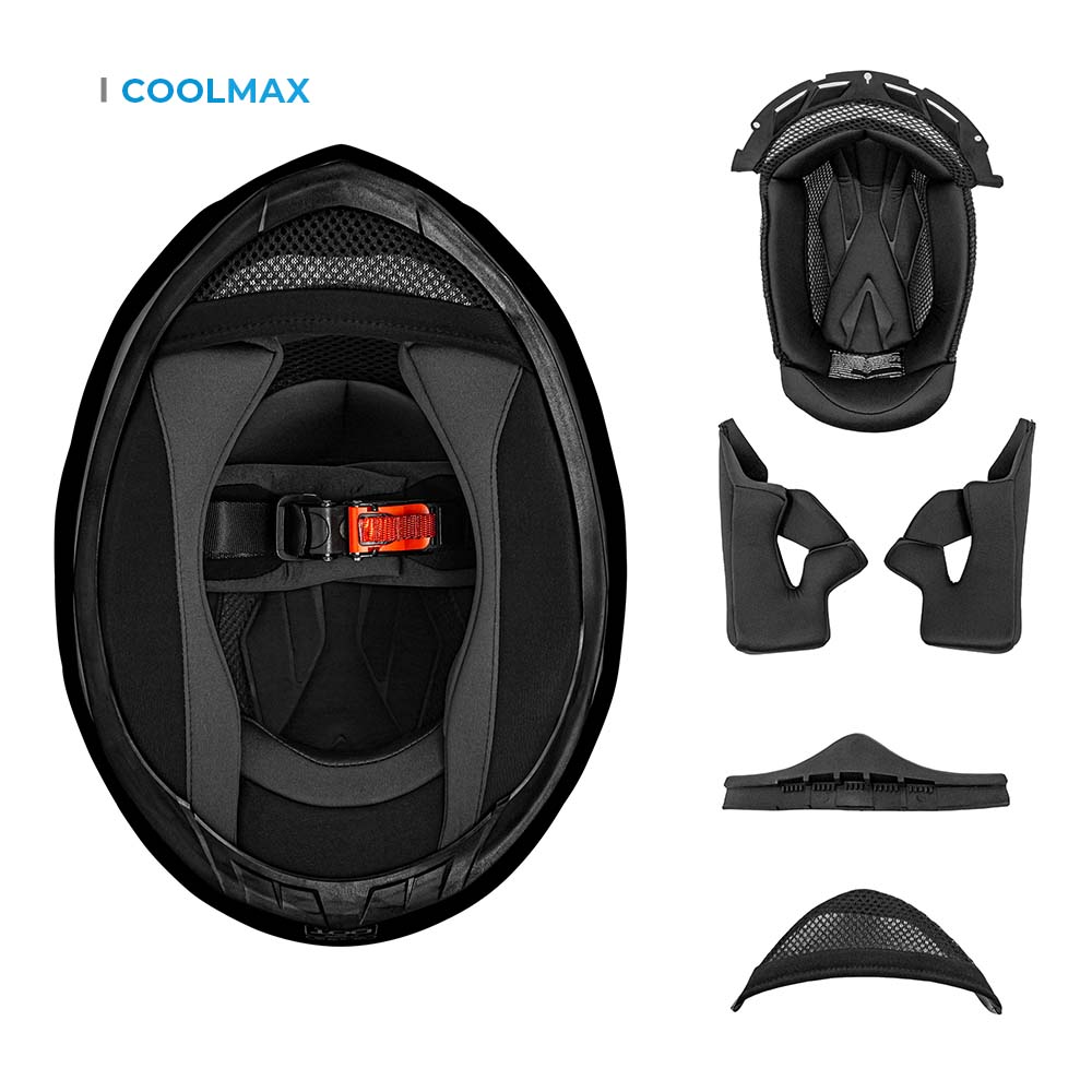 VX Full Face Black / Gloss