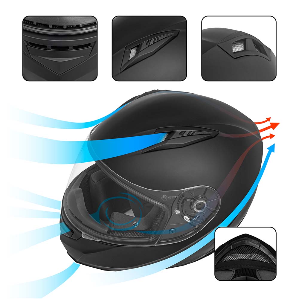 VX Full Face Black / Matte