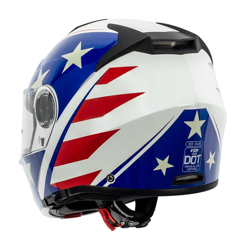 VX28 Star Stripe Blue Red / Gloss