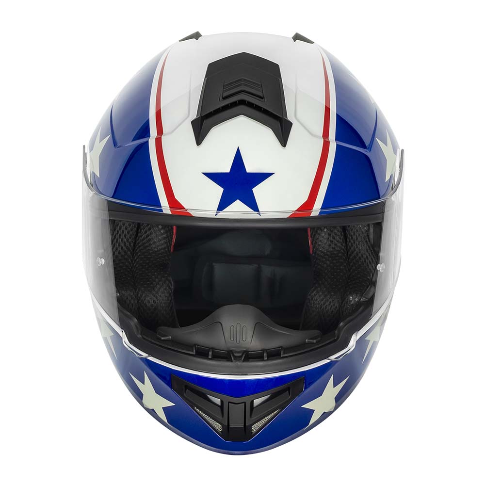 VX28 Star Stripe Blue Red / Gloss