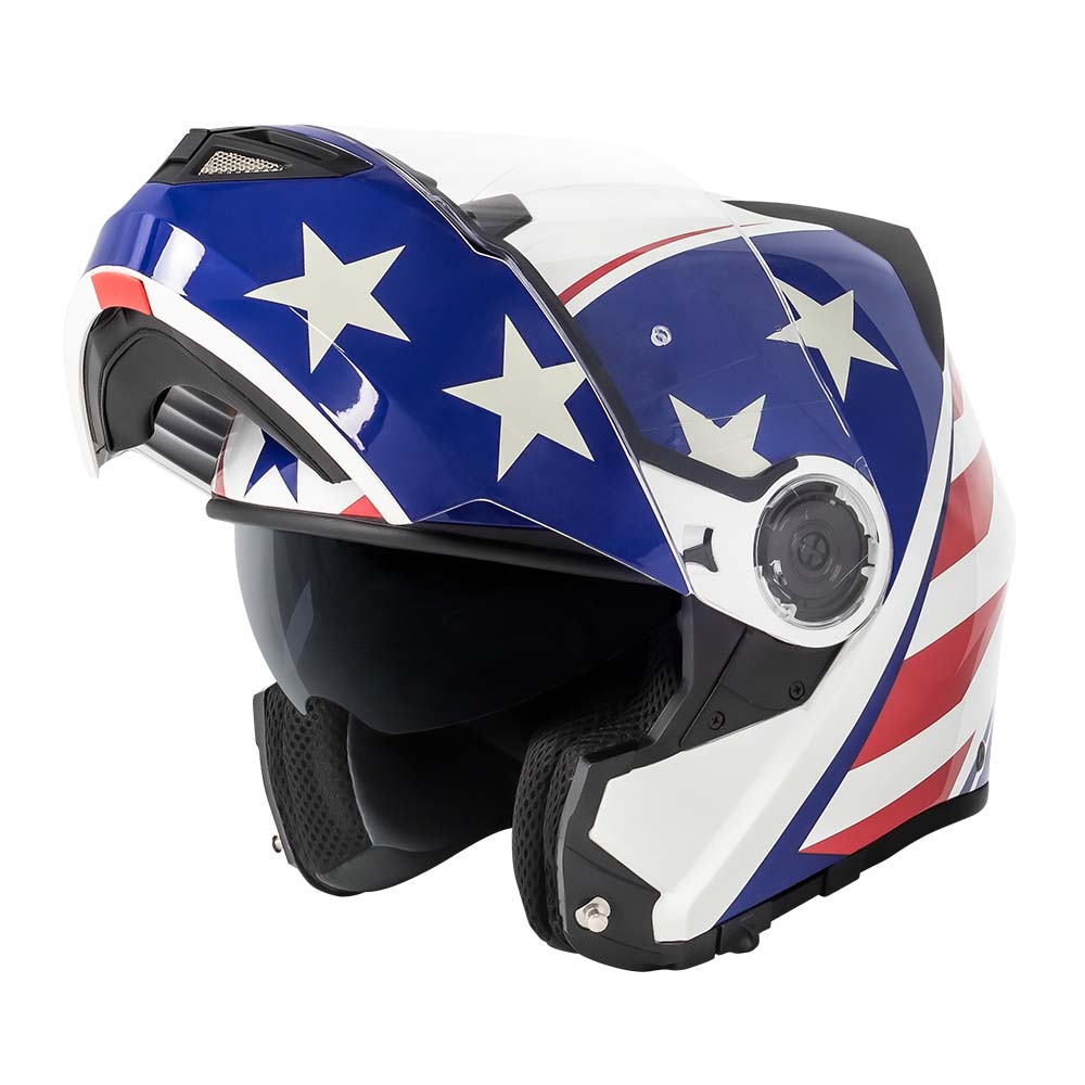 VX28 Star Stripe Blue Red / Gloss