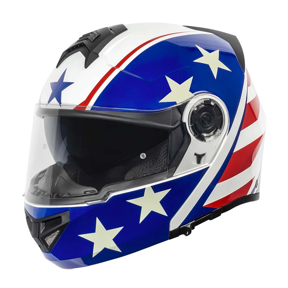 VX28 Star Stripe Blue Red / Gloss