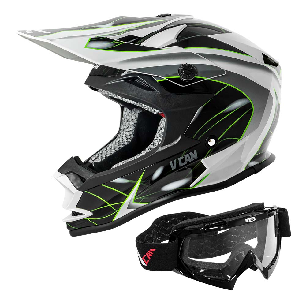 VX38 MX Adult Streamline Green / Gloss