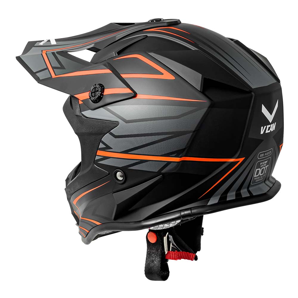 VX38 MX Adult Stream Line Orange / Matte