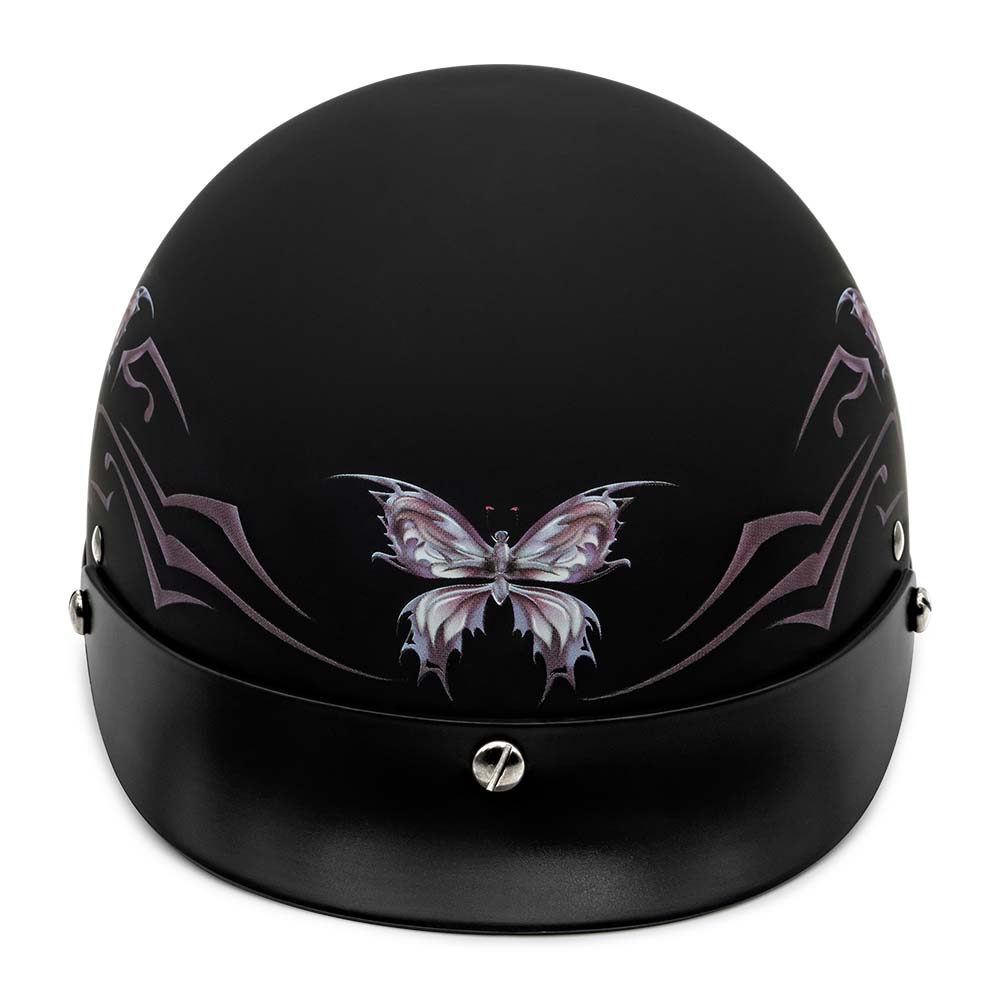 VCAN V5 Cruiser Half Face Motorcycle Helmets / DOT Approved / FMVSS No