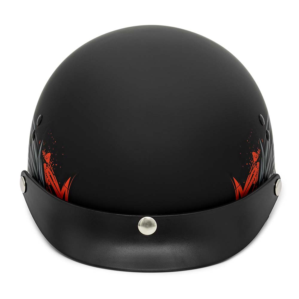 5 8 womens motorcycle helmet VCAN V58 Cruiser Half Face Motorcycle Helmets with Drop-Down Sunglasses / DOT Approved / FMVSS No. 218 Certified – Vcan