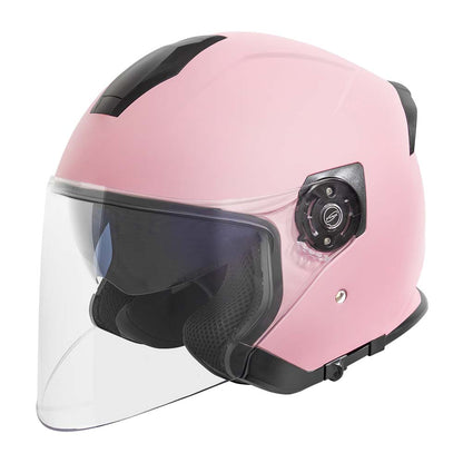 VCAN V88 3/4 Open Face Motorcycle Scooter Helmet ECE & DOT Approved