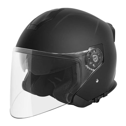 VCAN V88 3/4 Open Face Motorcycle & Scooter Helmets / DOT & ECE 22.05 Certified – Vcan