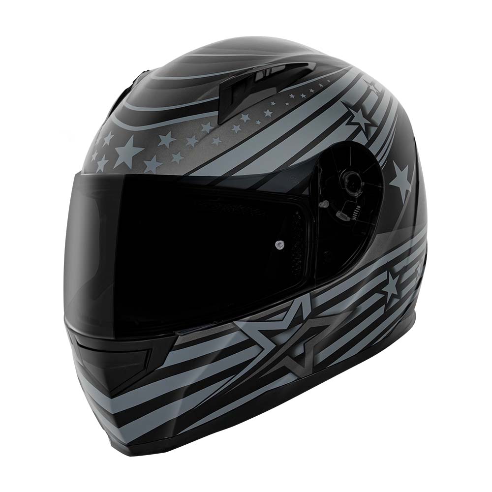 VCAN VX Full Face Street Motorycle Helmets / DOT & ECE-R 22.05