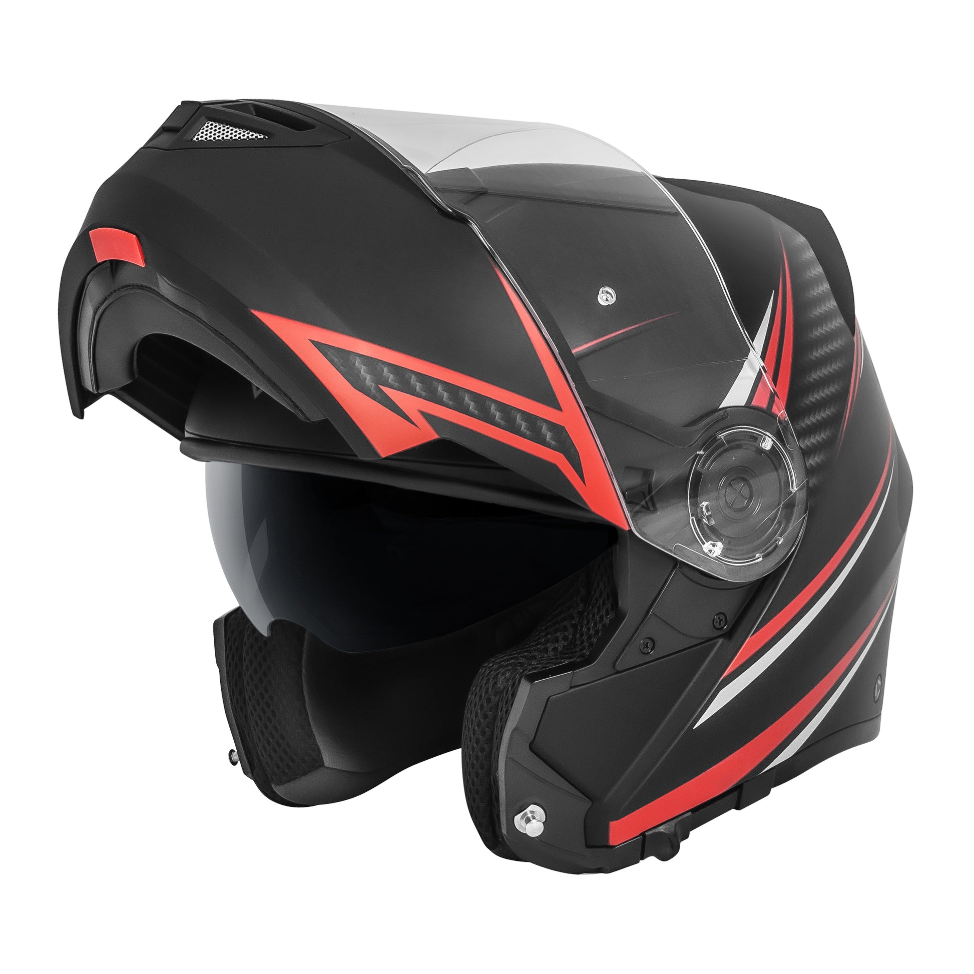 contact vcan motorcycle helmets VCAN VX28 Full Face Modular Flip-Up Motorcycle Helmet ECE & DOT Approved – Vcan