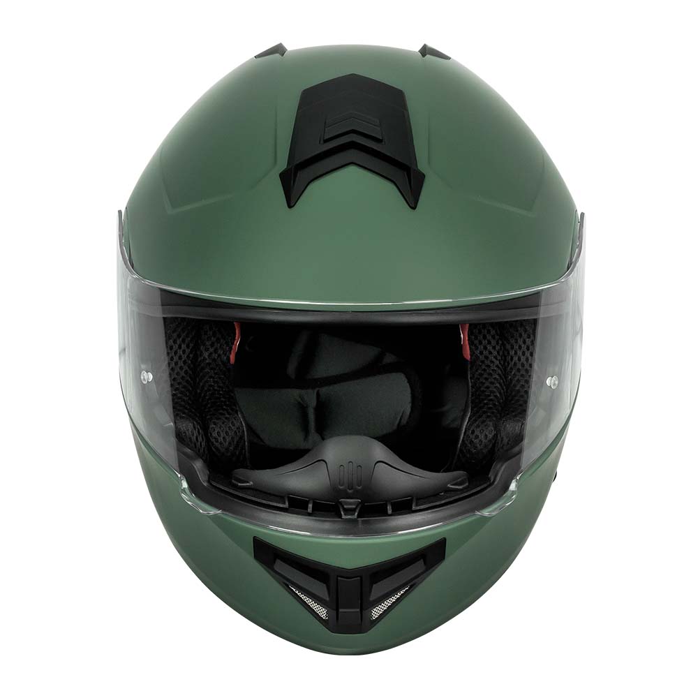 Dark green cheap motorcycle helmet