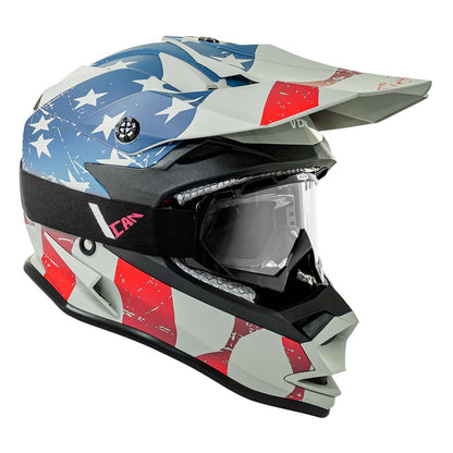 american dirt bike helmet VCAN VX38 Adult Off-Road MX Motorcycle Helmets / DOT & ECE-R 22.05 Certified – Vcan