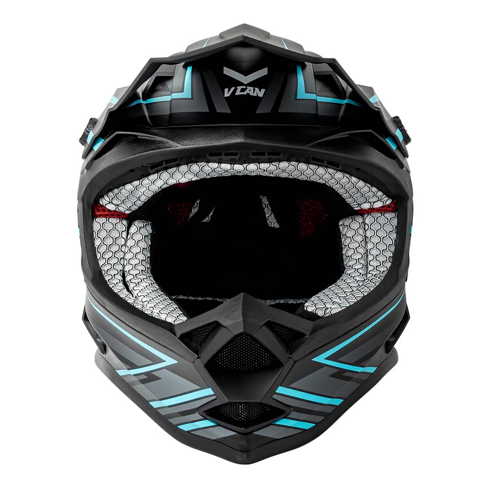 VCAN VXY38 Youth Off-Road MX Motorcycle Helmets / DOT & ECE-R 22.05 Certified – Vcan VCAN VXY38 Youth Off-Road MX Motorcycle Helmets / DOT & ECE-R 22.05 Certified – Vcan
